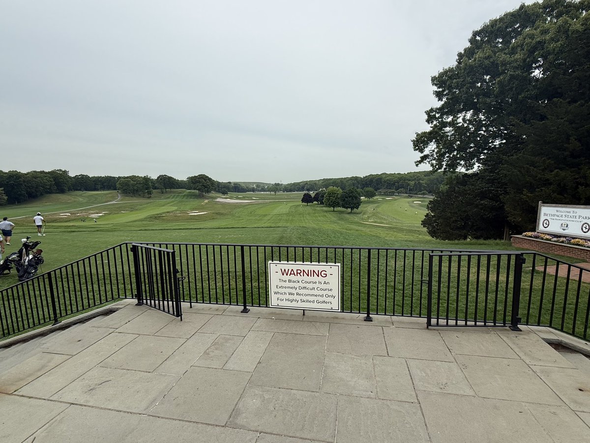 FPL_Blade's tweet photo. Bethpage Black What A Course ⛳️ https://t.co/UboPlpX34E