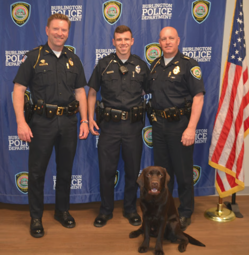 burlingtonpd's tweet photo. #PressRelease Burlington Police Welcome Officer Kevin Steere: 

https://t.co/7g6TqtQVXI

#BurlingtonMA https://t.co/vN0TFJjUL9