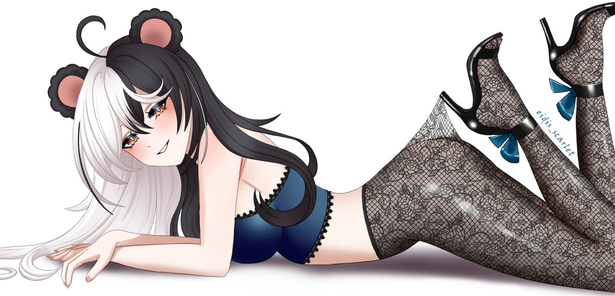 Eidis_exe's tweet photo. YCH comm for DxrlingBrina (on VGen) 💙 https://t.co/oY6b0zoww8