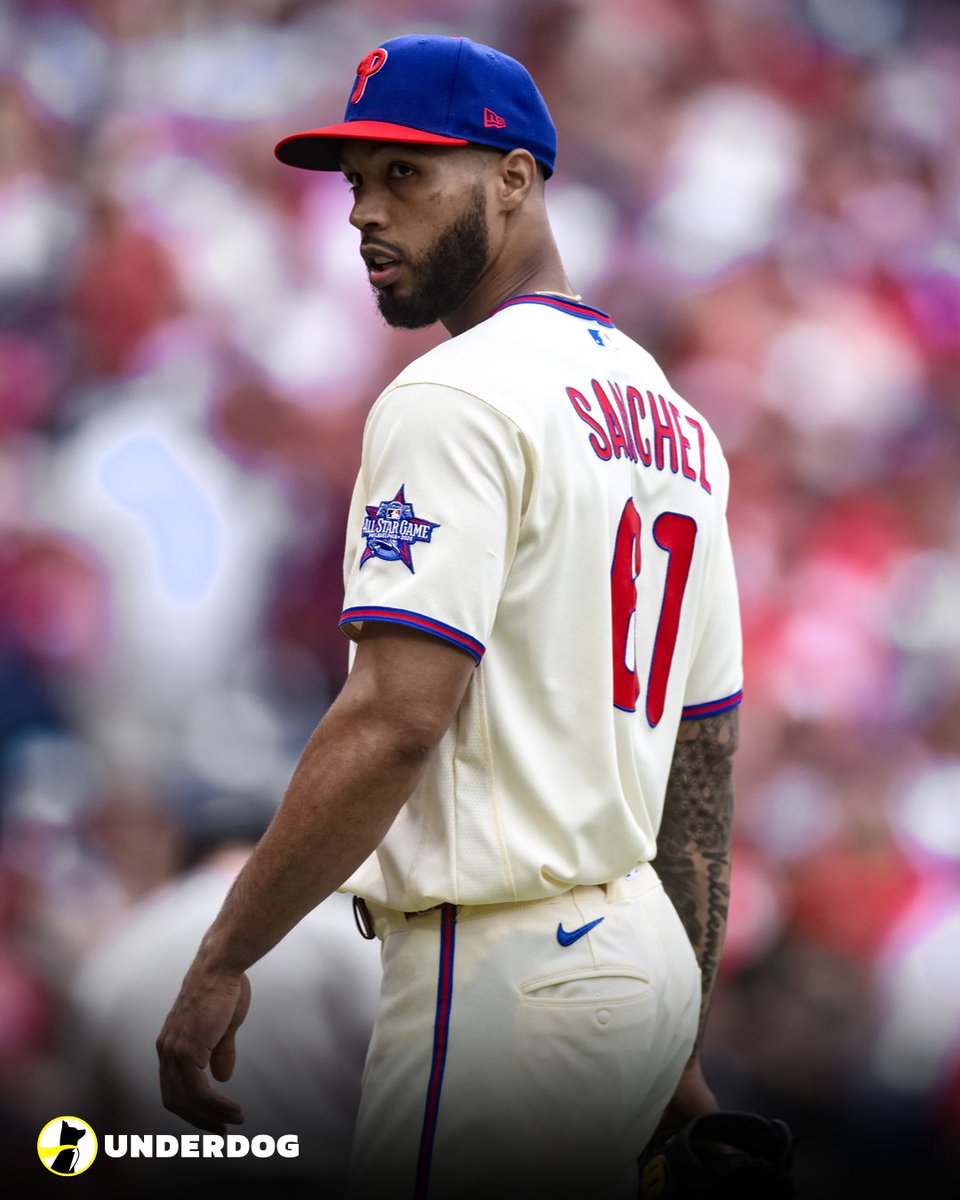 UnderdogMLB's tweet photo. Longest single-season scoreless inning streaks in MLB history:

Orel Hershiser - 59 IP
Don Drysdale - 58
Walter Johnson - 55.2
Jack Coombs - 53
Bob Gibson - 47
Zack Greinke - 45.2
Carl Hubbell - 45.1
Cy Young - 45
Doc White - 45
Sal Maglie - 45
CRISTOPHER SÁNCHEZ- 44.2 (active) https://t.co/MU8EfE36rs