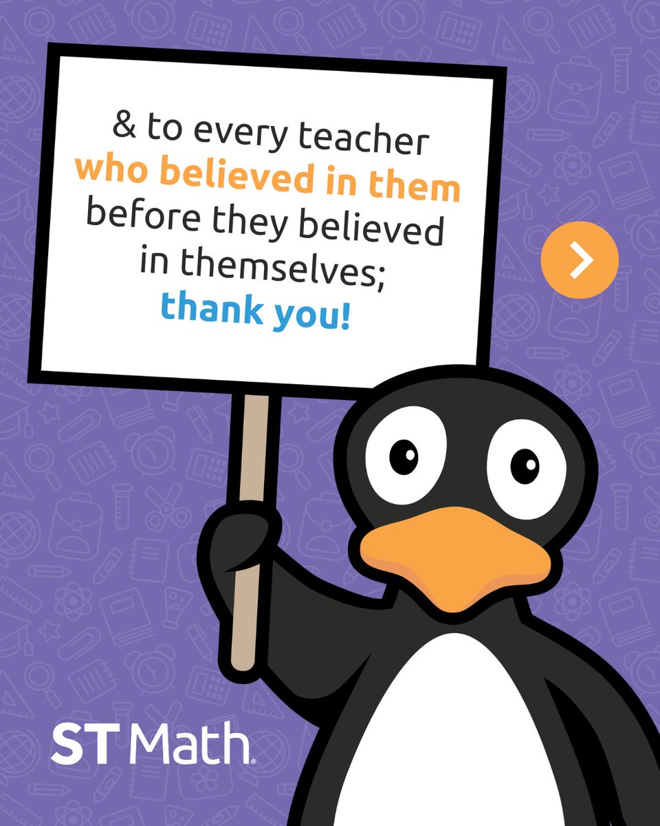 MINDEduOrg's tweet photo. September: "I can't do math." May: 💥 We see you, kids. And we see the teachers who never stopped believing. 🐧💙 https://t.co/u1641dpQnk