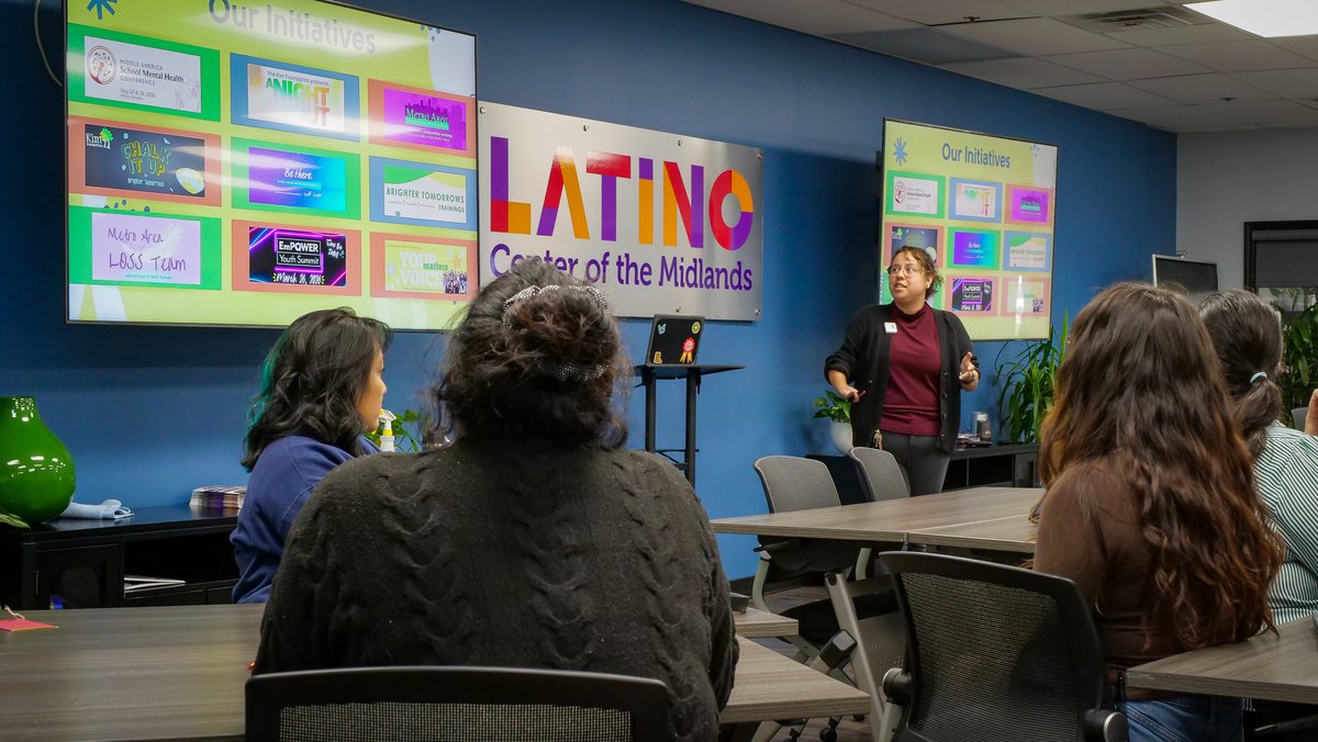 latinocenterorg's tweet photo. 🙌 Huge thank you to The Kim Foundation for an inspiring presentation that challenged us to reflect, reframe our thinking, and lean into a growth mindset!

🌟 We’re excited to keep growing as professionals and as a team by implementing these new tools into our work. https://t.co/AusNzFodgA