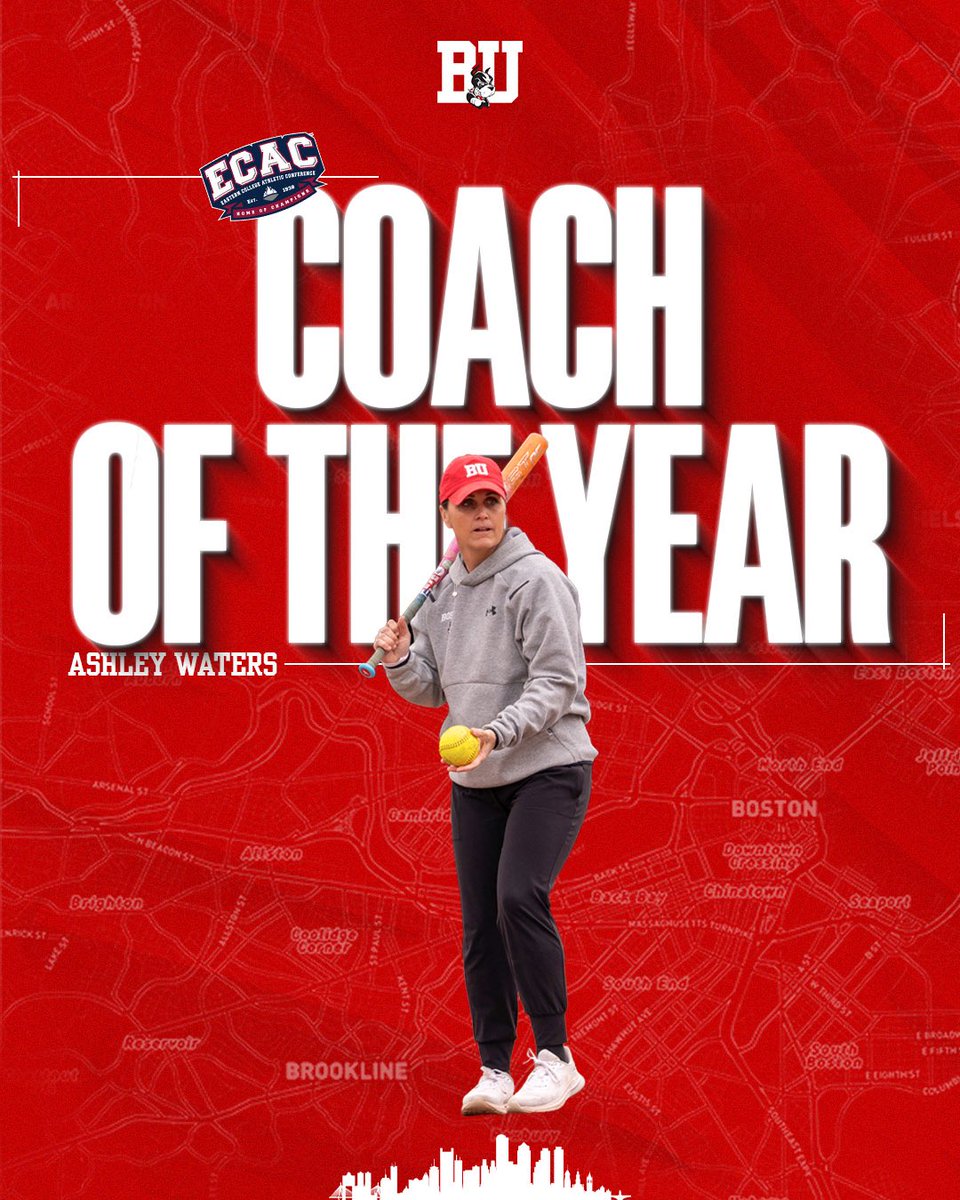TerrierSoftball's tweet photo. 🙌 our 3 major @ECACSports award recipients!

Former Rookie of the Year @kasey_ricard earned her 2nd Pitcher of the Year award, while head coach @ashley3waters was recognized for the 2nd time. @KylieDoherty51 earned her 1st Player of the Year honor.

#GoBU #DawgsEat #NCAASoftball https://t.co/ZwyKJBUUNa