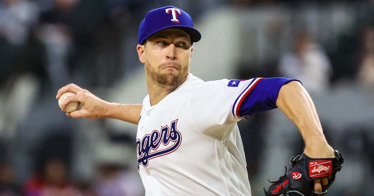 YBGLocks's tweet photo. 5/27/26 - Astros vs Rangers

⭐ MLB Play of the Day #1

Jacob deGrom 'O' 6.5 Ks (-105 FD)

Drop something below if you are tailing 👍

- Model backed
- Elite K metrics
- Rough last 2 outings, but should be motivated to bounce back; returning home adds some comfort as well

#MLB #AllForTX