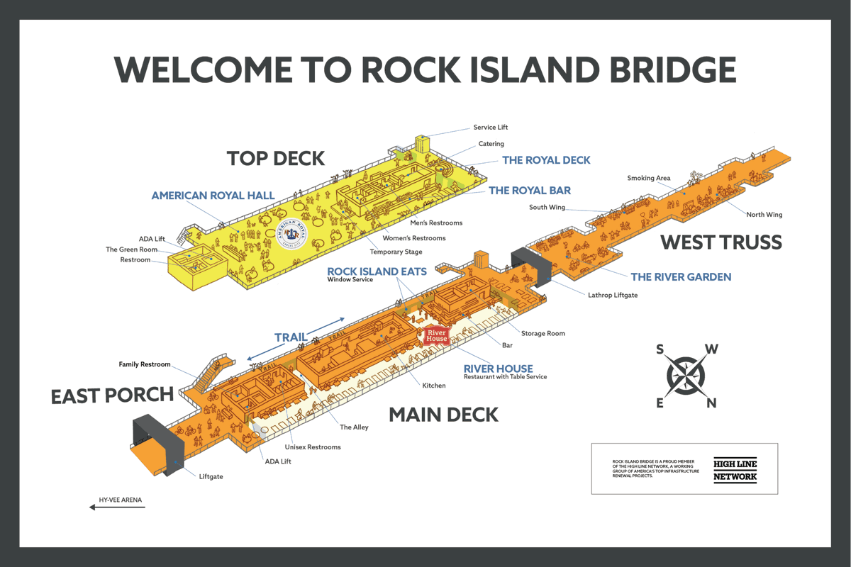 beyonddc's tweet photo. Kansas City beat DC to the punch on the "entertainment bridge" idea. 

Behold KC's Rock Island Bridge: https://t.co/fj3FQOO0Ye https://t.co/E1fIutekhs