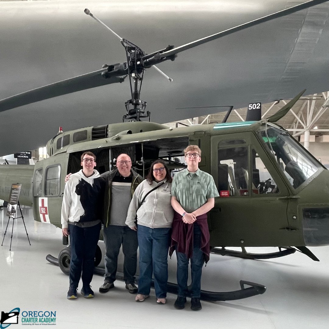 OregonCharter's tweet photo. ORCA families explored aviation and space exhibits at the Evergreen Museum! Teachers led families through the museum, giving them insight into aircrafts, space travel, and more.

#oregoncharteracademy #ORCA https://t.co/Cwdd3CN0V2