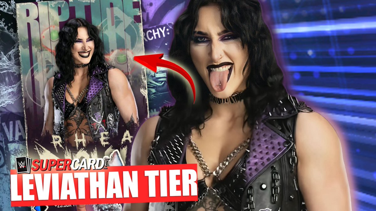 FUNKYT0WN49's tweet photo. WE ARE LIVE 🔴
LEVIATHAN RARITY 🐙
RHEA RIPLEY - RIPTIDE EVENT 🌊
TON'S OF REWARDS SAVED UP 👀
LET'S GOOOOOOOOO #WWESuperCard 
https://t.co/qFb21iBGOe https://t.co/OBADcJiPyT
