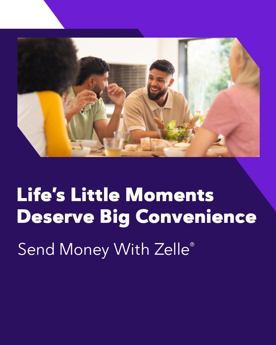 FirstFloridaCU's tweet photo. Need a fast and easy way to send and receive money with people you know? Then you need Zelle. No extra apps to download – it’s free and in the First Florida mobile app.

#Zelle #SendMoney #DigitalBanking https://t.co/VcA0zv9Pji