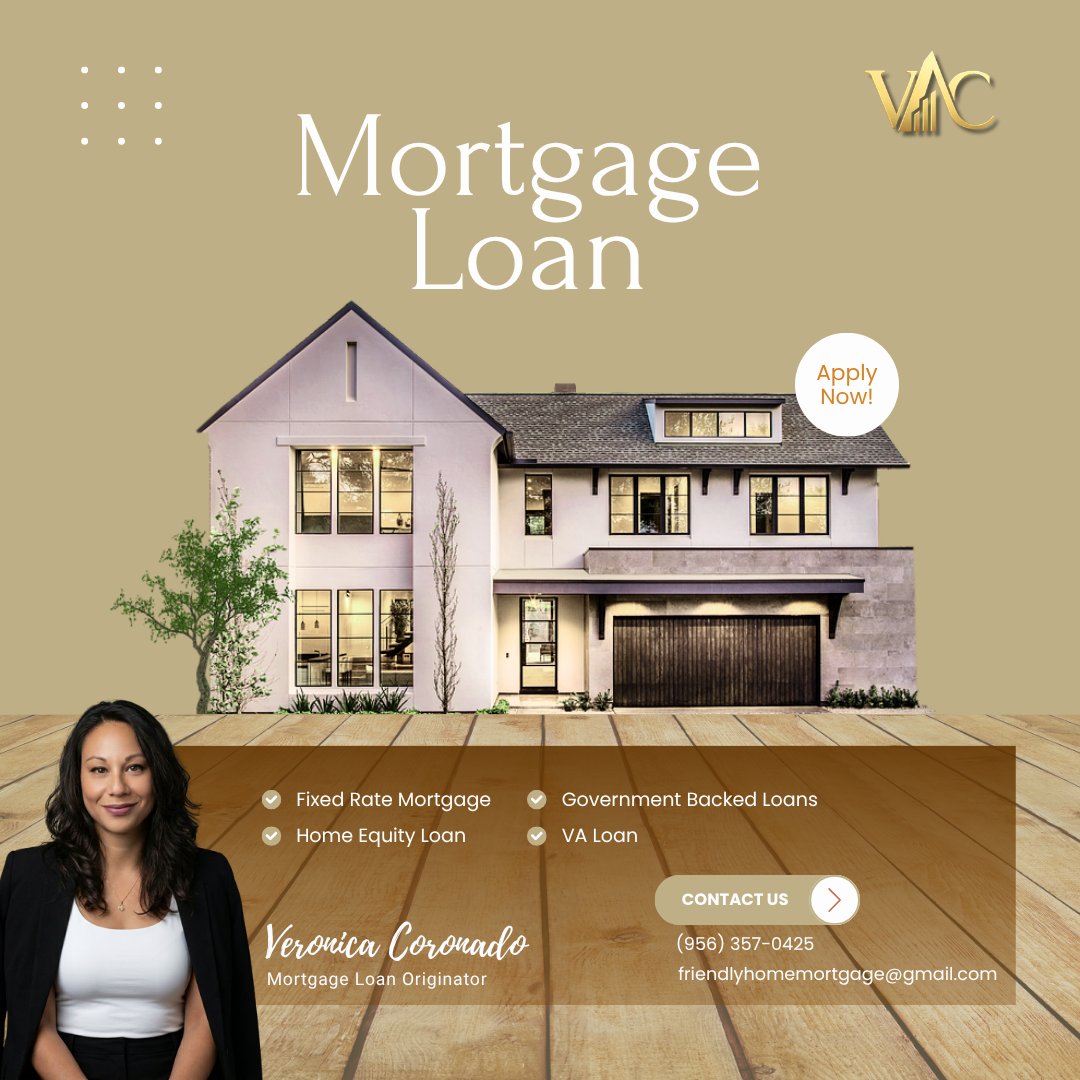 VeronicaAnnCo's tweet photo. Your first home purchase should feel exciting, not intimidating.

📷 Contact me today
📷 +1 (956) 357-0425
📷 friendlyhomemortgage@gmail.com
📷 Begin with this quick pre-screening form:
https://t.co/nCHu37x3el
Homeownership starts here. https://t.co/cffQh2esu7