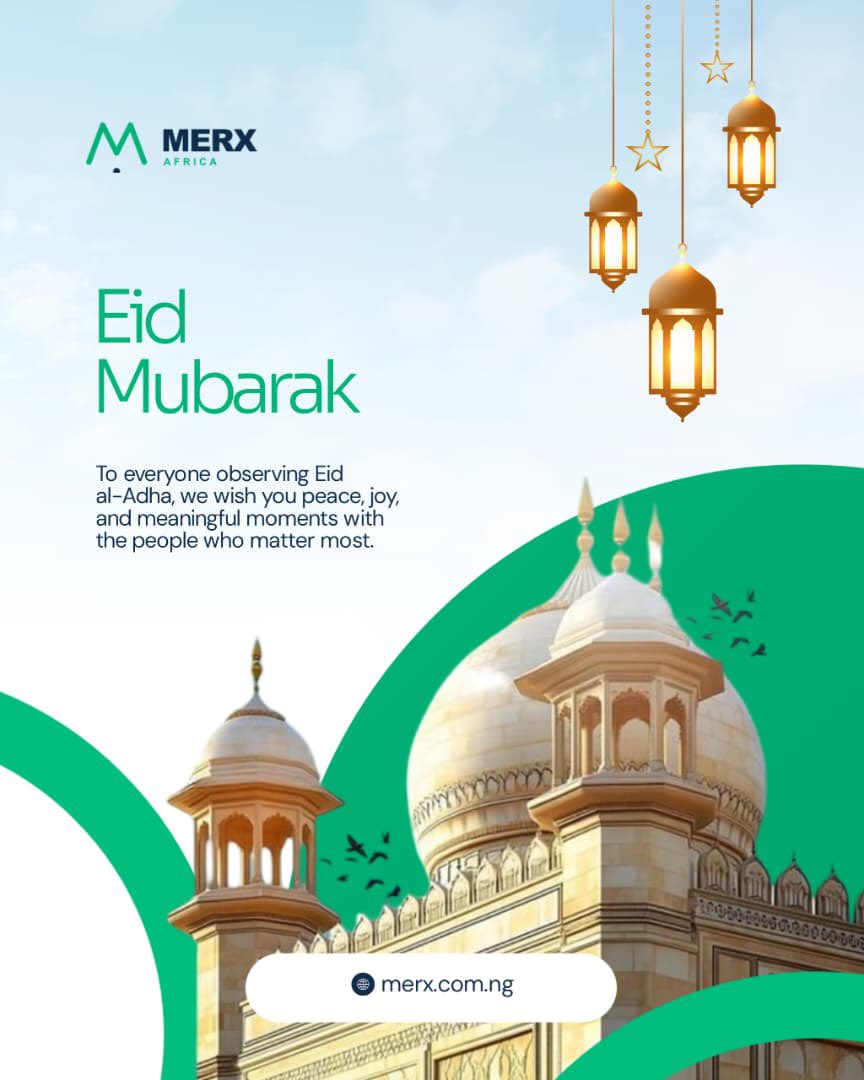 MerxAfrica's tweet photo. Celebrating faith, sacrifice, and community.

Wishing everyone observing Eid al-Adha peace, joy, and meaningful moments with loved ones. 🌙

Eid Mubarak from all of us at Next Africa. #EidMubarak https://t.co/HnTZBN8IgM