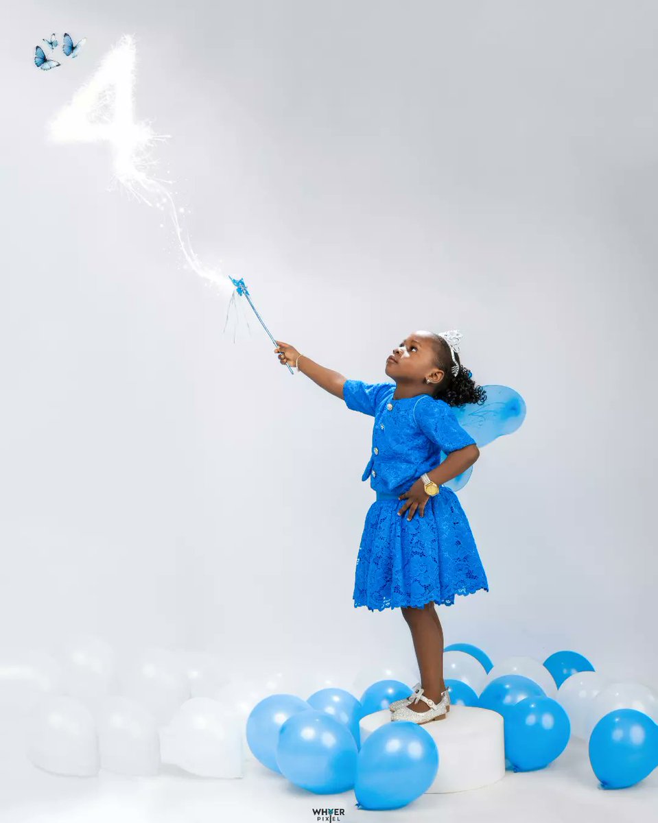 Femmy__Whyer's tweet photo. The princess of butterflies 🦋💙
Birthday portraits for my niece Adewonuola 
Photographed by Whyer Pixel (me) https://t.co/7ywfy57noX