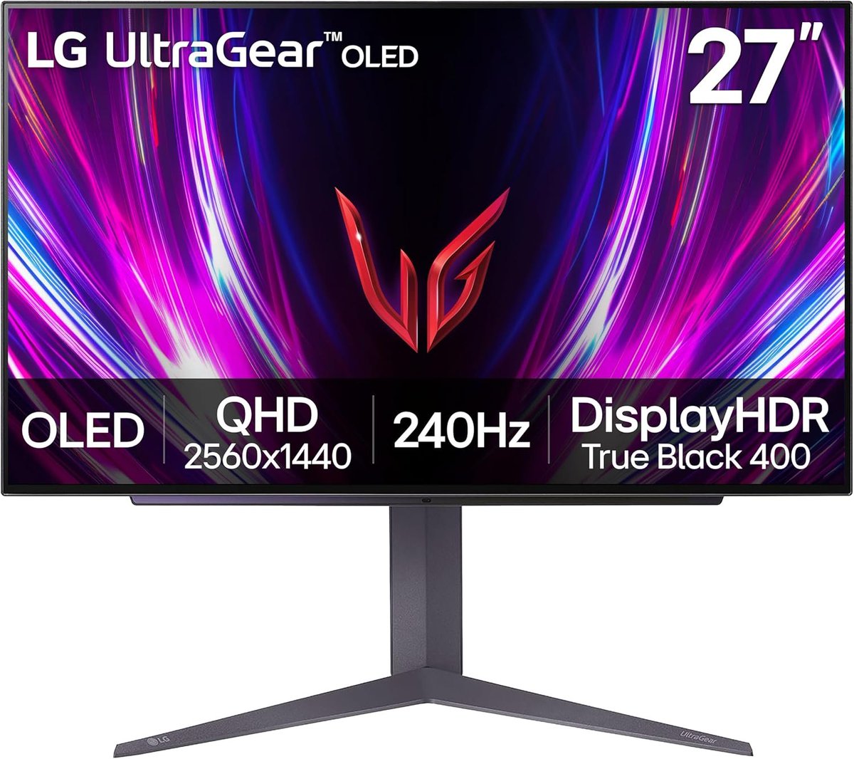 Tech__Deals's tweet photo. 🔥 LG 27” Ultragear OLED Gaming Monitor

• QHD 1440p OLED display 🌈
• 240Hz refresh rate ⚡
• 0.03ms response time 🎯
• G-Sync + FreeSync Premium Pro 🎮
• HDMI 2.1 + True Black 400 🖤
$499.99 (was $899.99 — 44% OFF 💰)
🔗 https://t.co/K4VuzgbfKr https://t.co/kmeiloTPGr