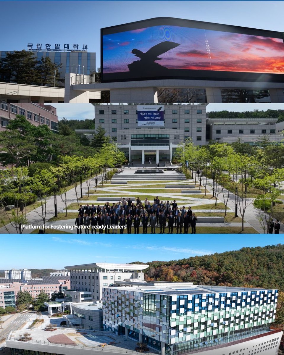 pensercorp's tweet photo. ¿DESEAS ESTUDIAR EN COREA DEL SUR?
Hazlo en una prestigiosa universidad. 

Te presentamos a nuestra universidad aliada: 
HANBAT NATIONAL UNIVERSITY

https://t.co/DwuedwBHX3

Abierto el proceso de inscripción para estudiantes internacionales. https://t.co/j7SO6eKENq