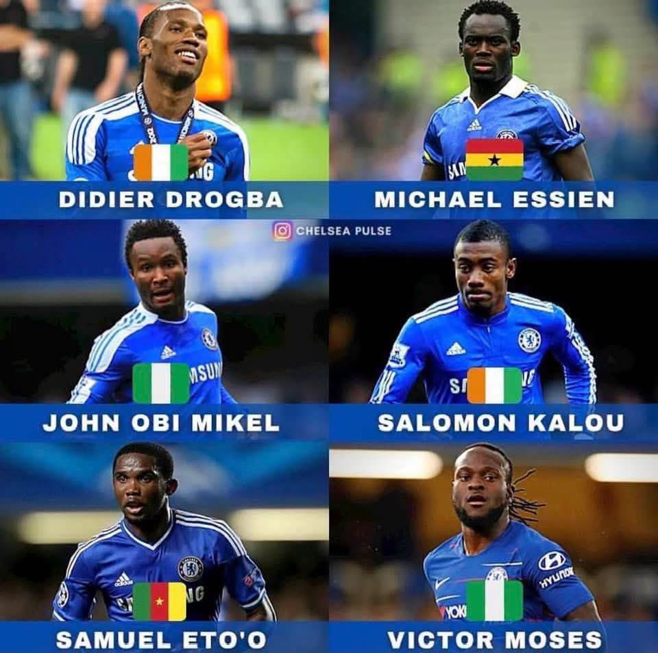 JuanHeart2016's tweet photo. Who is your favorite African player here?¿ https://t.co/Yclwa6CIVu