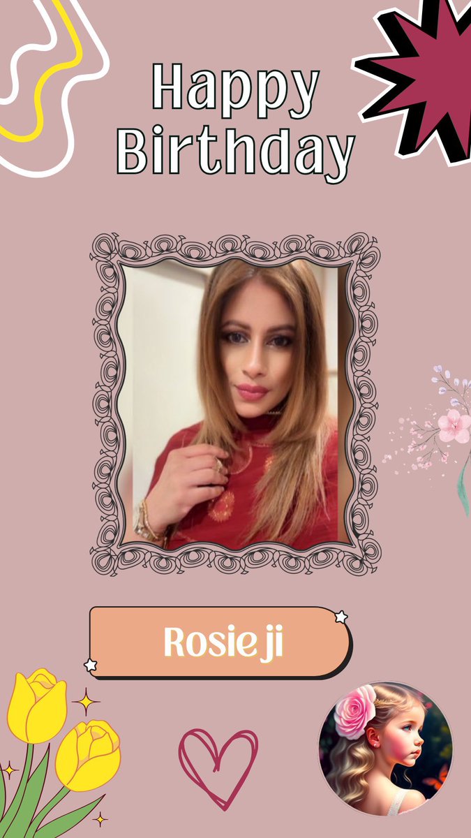 Fierce_Soul_'s tweet photo. HAPPY BIRTHDAY ROSIE JI!!🎂

@ShiningStarNZ !!🥳

I hope life surprises you with beautiful moments, unexpected blessings &amp; reasons to smile every single day!!✨ https://t.co/u7VdahRBXi