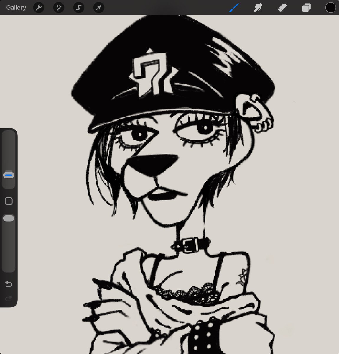 spiratorr's tweet photo. Perfectionism got me puzzled for 2 days on weather i should make his eyes misaligned or fixed (leaning on the misaligned, it has some charm to it) #pinkpanther #nana https://t.co/j89yAgFlsr