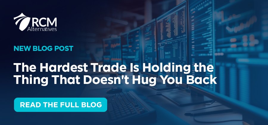 rcmAlts's tweet photo. New blog on the psychology of diversification, managed futures, and why the hardest trade is often holding the thing that feels like it’s doing “nothing”... until it matters most.
➡️https://t.co/TRMkIRTVH5
#ManagedFutures #Alternatives #TrendFollowing #Investing https://t.co/Ey03yJaqBo