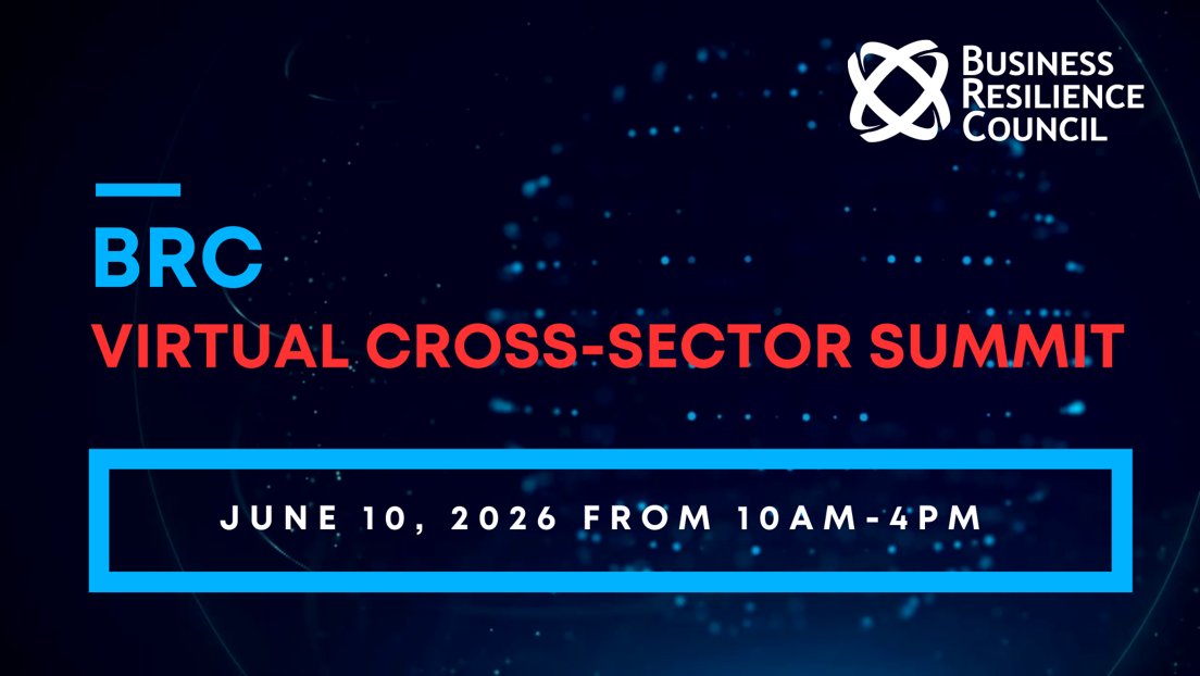 GRFederation's tweet photo. The Business Resilience Council will hold the 3rd Annual Virtual Summit on June 10, from 10am-4pm ET. The complimentary, multi-sector event features speakers discussing topics relevant to all-hazards threats. Sessions include:

-The Iranian War & Energy Market Impacts on US Allies

-Are We Already Behind? AI, Q-Day, and the Race for Resilience

-Mythos: Risk, Reward, and Project Glasswing’s Scope

-AI Interrupted and What to Do Next: a TTX After Action Review

More sessions to come!

Register here: https://t.co/QBuTgbMmi0
