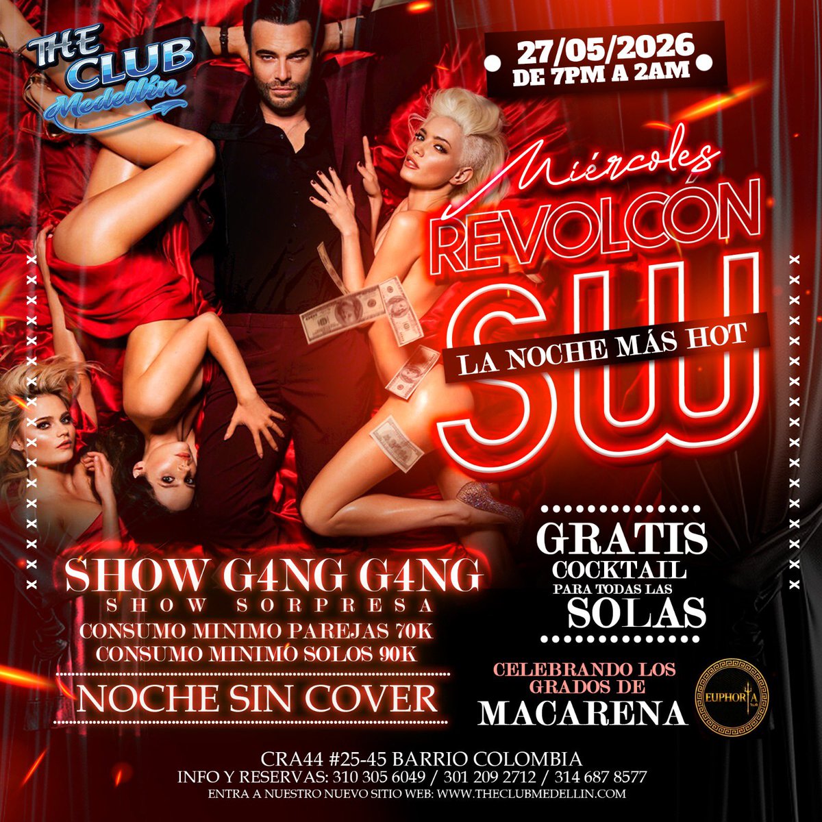 milu_swinger's tweet photo. 📍 The Club Medellín
#TheClubSwinger #MedellínDeNoche #Cocktails #SwingerMedellín #VidaNocturna #Shots #ExperienciaSwinger #FiestaMedellín https://t.co/UohjhVsHTD