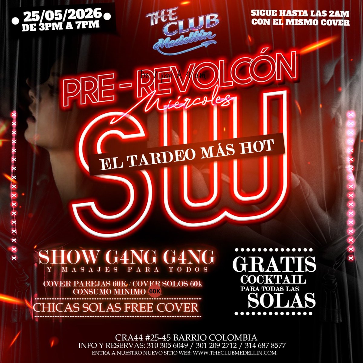 milu_swinger's tweet photo. 📍 The Club Medellín
#TheClubSwinger #MedellínDeNoche #Cocktails #SwingerMedellín #VidaNocturna #Shots #ExperienciaSwinger #FiestaMedellín https://t.co/UohjhVsHTD