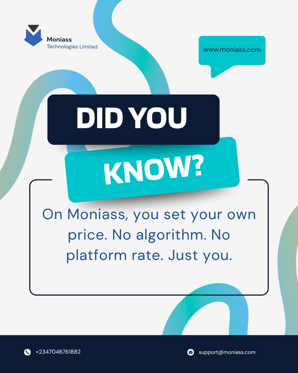 Moniasshq's tweet photo. Which of these facts have you tested out on Moniass?
Which suprises is the most?
#moniass #p2p https://t.co/yEg4AsFmv4