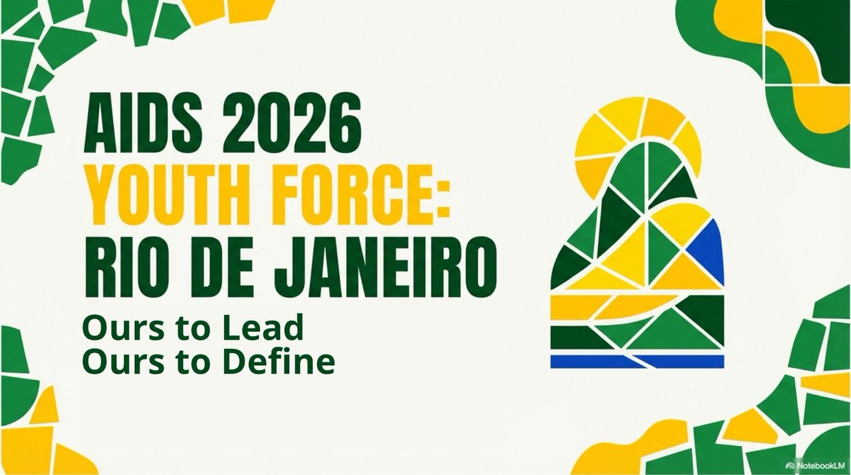 leoomourabsb's tweet photo. Calling all young advocates &amp; change-makers! 🌍👀 The AIDS 2026 Youth Force is calling on youth worldwide to shape a global, youth-led space grounded in By Us, For Us (BUFU). This is real work, real leadership, and real ownership. 👇 https://t.co/stgTAoOjVS