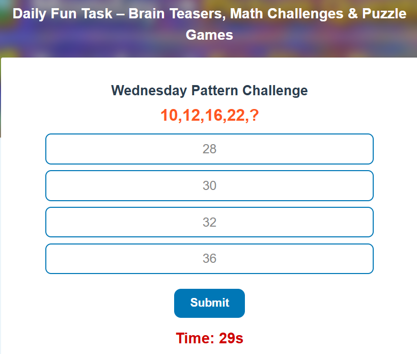 Skillobox's tweet photo. 🔁 Wednesday – Pattern Challenge
What comes next? 🤔
Crack the pattern &amp; train your logic brain.
👉 Start now: https://t.co/i2xUCExA2b
#PatternChallenge #LogicalThinking #BrainWorkout #Skillobox #DailyFunTask https://t.co/1I6QeuZyHo