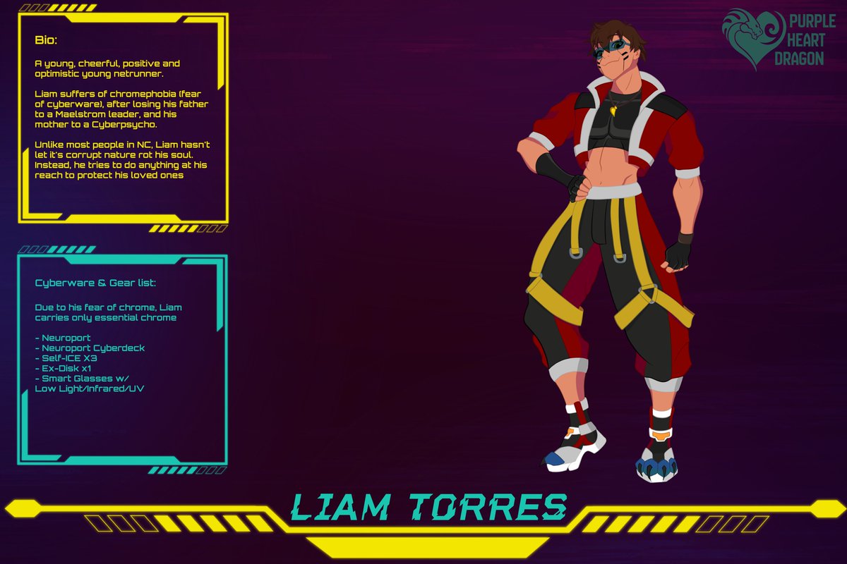 PHD_Arg's tweet photo. A great netrunner, a sweet golden-hearted boy, and one hell of a kinky, and a romantic lover. 

Let me introduce y'all to Liam Torres! My main Cyberpunk OC is finally done! I hope y'all like him ~ 😁

#originalcharacter #cyberpunk #NSFW #art #digitalartㅤㅤㅤㅤ https://t.co/tclrTqZL8U