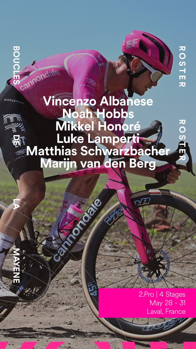 EFprocycling's tweet photo. Ready for a lap around Mayenne! https://t.co/uSKmaeO1Ev