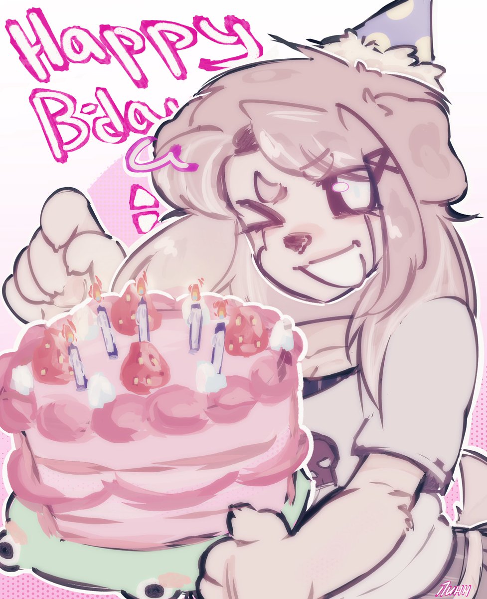 Pinn_ccc's tweet photo. This is my birthday!!¡ I wanna thank y’all for supporting me and my arts, I really REALLY appreciate it, guys!!!! Love y’all!!!!<3

#art #oc #birthday https://t.co/Yv0V0Kk89U