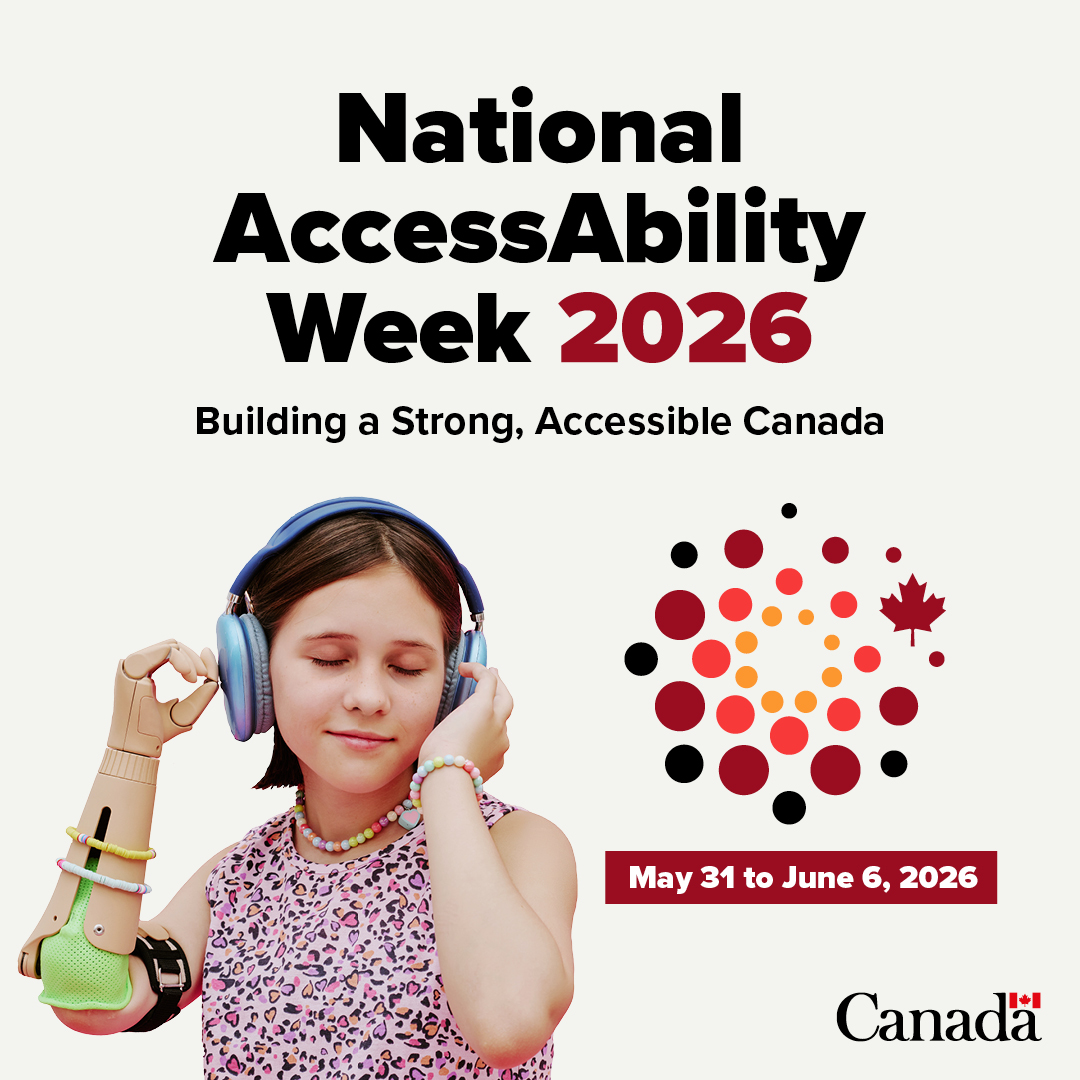 AccessToSuccess's tweet photo. As we mark National AccessAbility Week 2026, we’re recognizing the people, startups, organizations, and advocates helping position Canada as a global leader in accessibility innovation.

Together, it’s time we Enable Everyone®.
#NAAW #NationalAccessAbilityWeek #Accessibility https://t.co/GgJG20Yxfq
