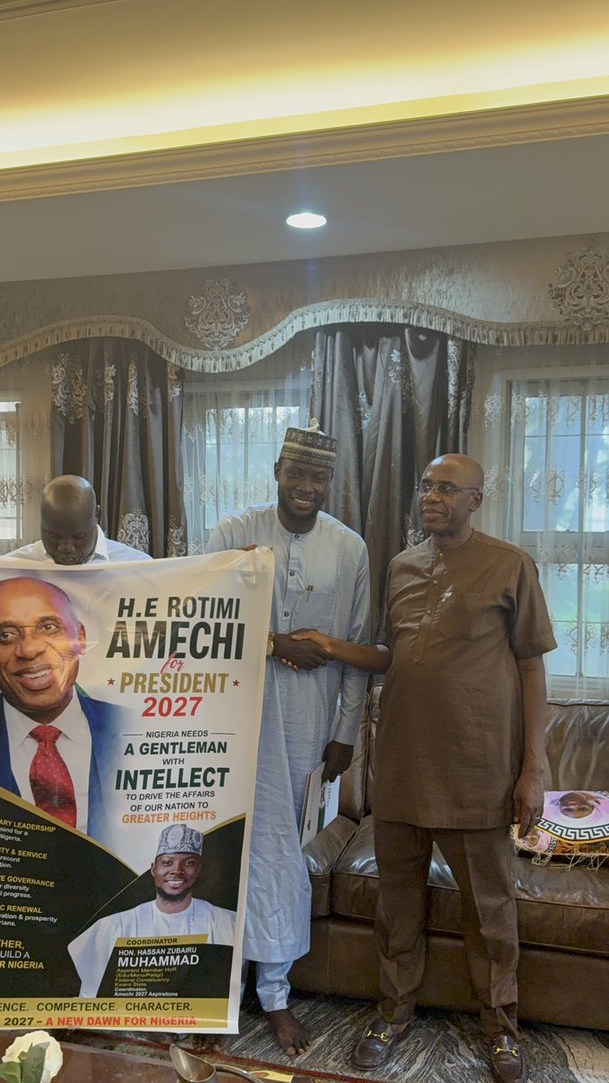 Dumagi007's tweet photo. Happy Birthday to my leader and mentor, @ChibuikeAmaechi His Excellency Chibuike Rotimi Amaechi.

Your courage, vision, and unwavering commitment to national development continue to inspire many of us in leadership and public service. On this special day, I pray Almighty God grants you good health, greater wisdom, strength, and many more impactful years in service to humanity and our dear nation.

Wishing you a joyful and fulfilling birthday celebration, sir.