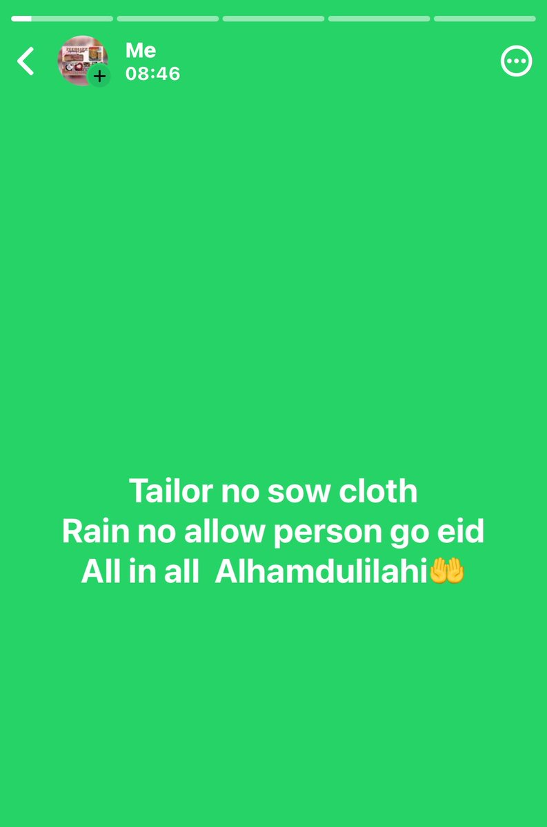 AdigunAzizat's tweet photo. Since the time I can differentiate right to left,Today is actually the first time I didn’t wear Sallah outfit🙂‍↔️ https://t.co/kN8OG2y6IX