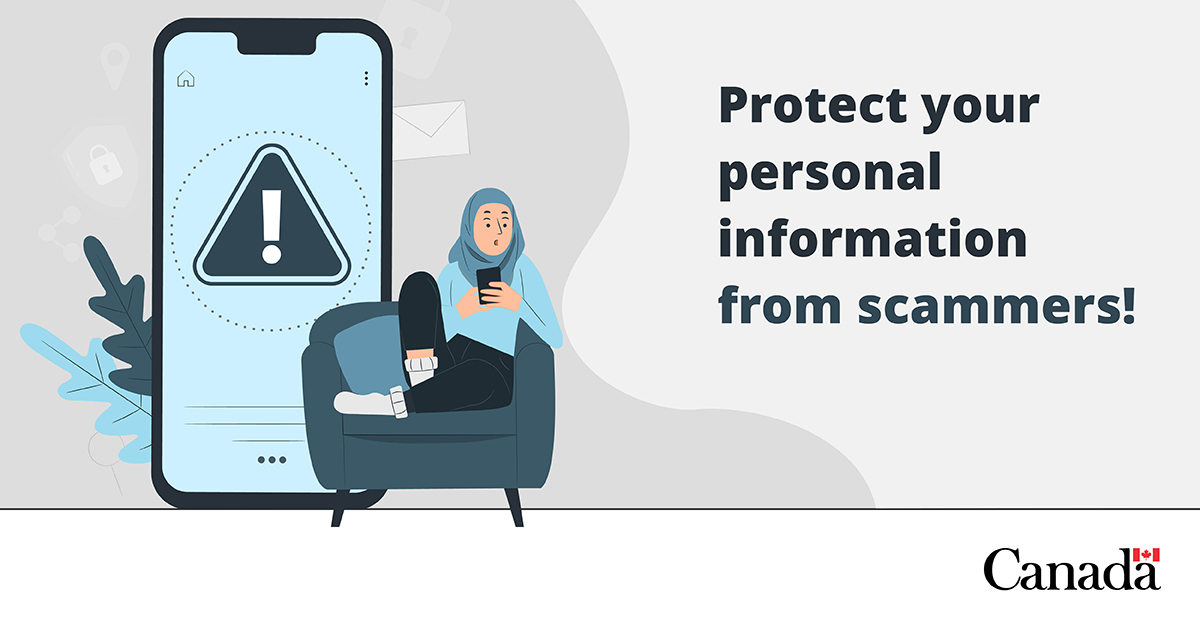 ServiceCanada_E's tweet photo. 1/ Sharing your personal information when it isn’t necessary could put you at risk for fraud and identity theft ⚠️ https://t.co/b7JJGZGMSV