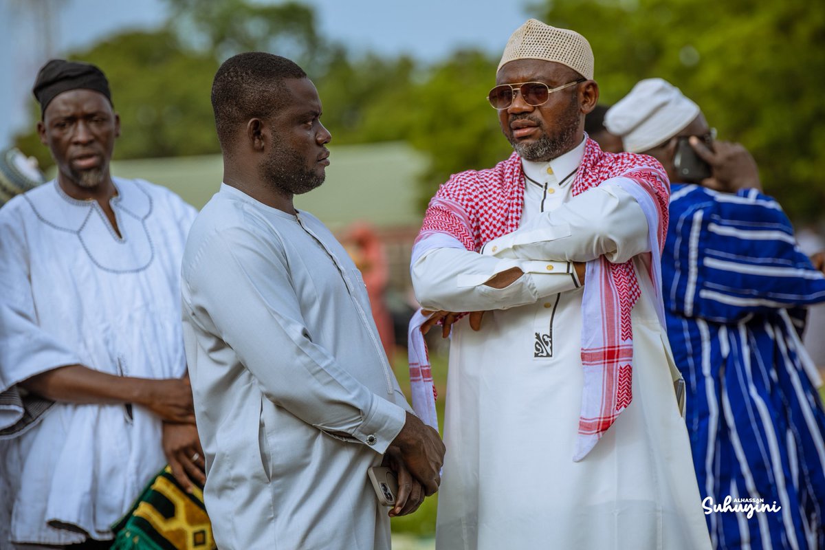 The_Suhuyini's tweet photo. @HonSuhuyini earlier today, joined constituents at the Nobisco school park to celebrate Eid Al-Adha.
May Allah accept our Ibadah.
#PossibleTogether https://t.co/u6qJj857Rn