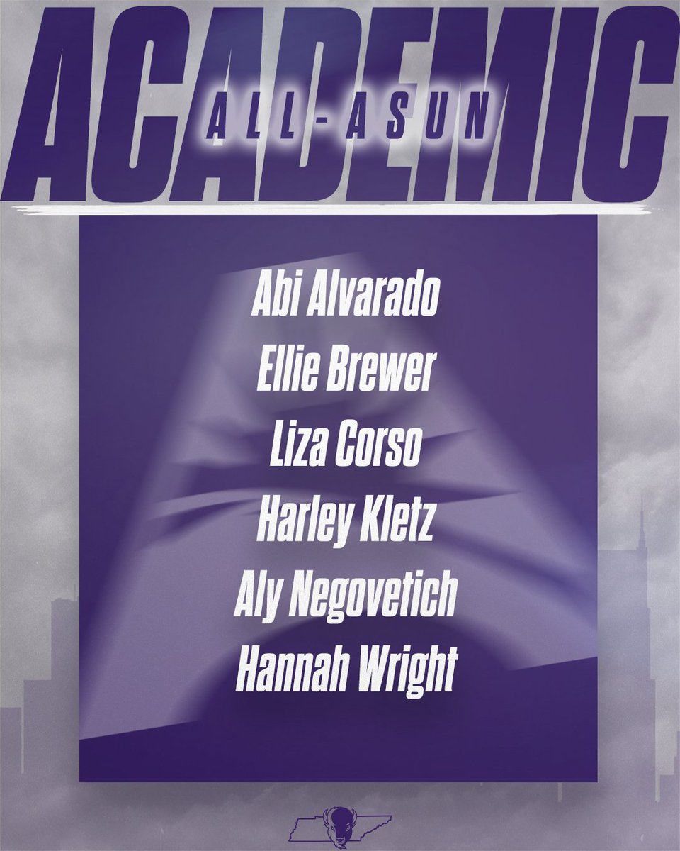 LipscombXCTF's tweet photo. Academic weapons ✅
Track stars ✅

Congratulations to our Academic All-ASUN Team Selections! 🔥

#IntoTheStorm ⛈️ | #HornsUp 🤘 https://t.co/QVtFJQVehb