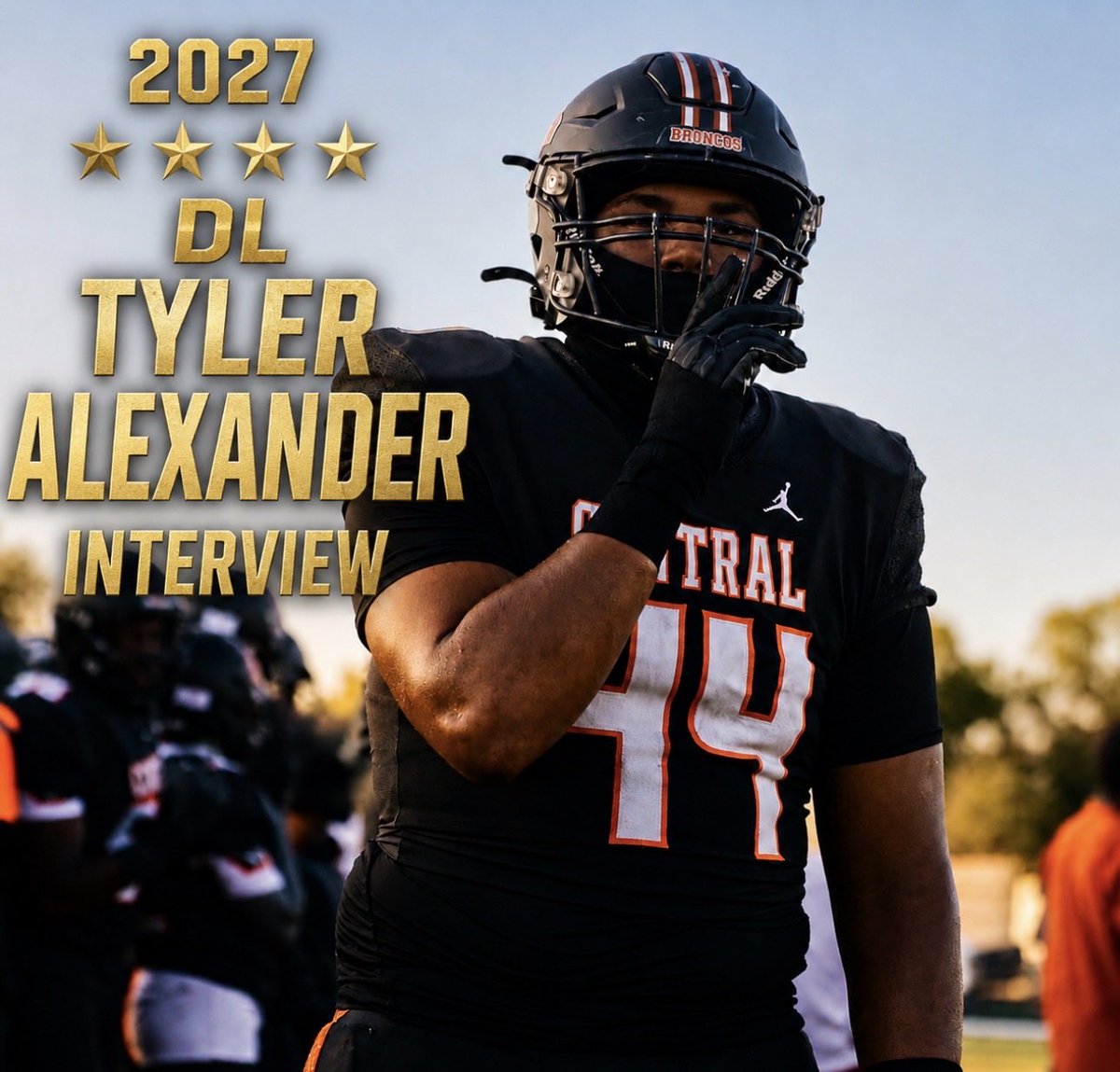 bruce_straughan's tweet photo. 🚨Tyler Alexander Interview🚨

C/O 2027 4⭐️ DL Tyler Alexander announced his Final 4 teams earlier today with Notre Dame making the cut.

I caught up with Tyler following his announcement and he told me why Notre Dame continues to be a top team in his recruitment.

“Notre Dame is a very special place! I’m not sure people realize how much of a GOAT Coach Partridge really is. He’s from South Florida, so you already know he’s like that! That is one smooth operator, not to mention a phenomenal coach. His world revolves around coaching football and his family! He’s a great man, and that is what I want to surround myself with.”

He went to say how FloridaDame is a real thing among the coaching staff and just welcomed they made him feel while on campus. 

“The moment I stepped into the facility, every coach from Florida was yelling “Florida Dame” every time they saw me! It honestly feels like a home away from home. The people and energy there are different, and what they’re building there is going to shock the world!”

Alexander is a 6-4 310lbs DL out of Palm Beach Central (FL) He holds 37 D1 offers.