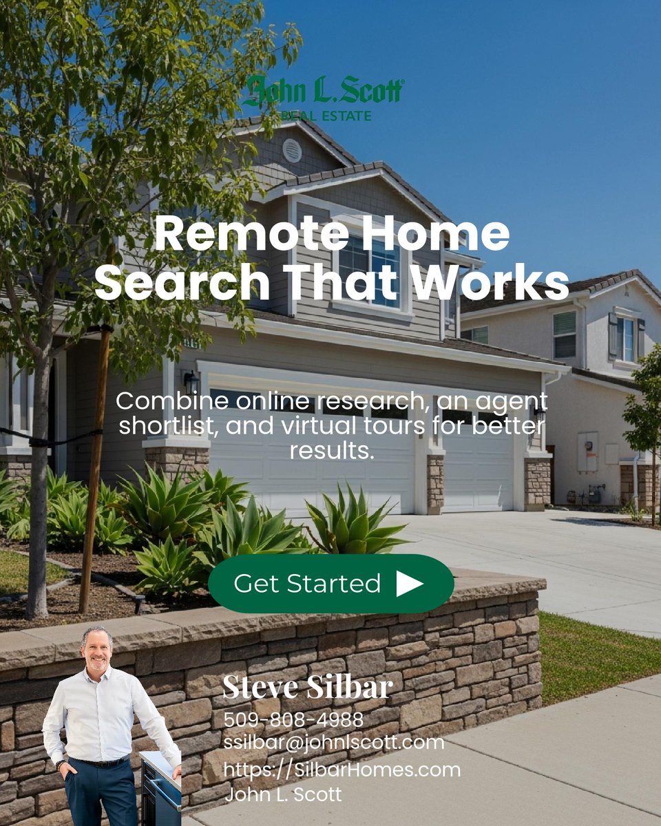 SteveSilbar's tweet photo. Remote Spokane home search works best when you pair online research with an agent-led shortlist and live virtual tours. 🏠📱

How do you decide what makes your shortlist from afar? https://t.co/5g1eRe8Dtg
