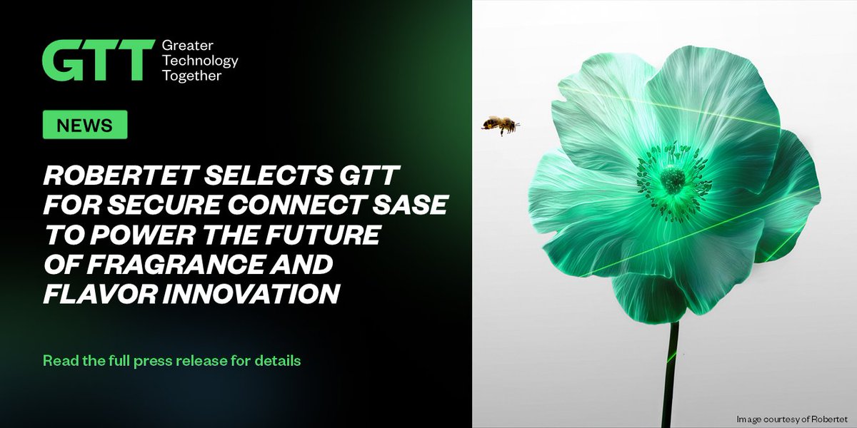 bfsanches's tweet photo. Robertet will use secure networking enabled by the GTT Envision platform to streamline operations, accelerate cloud and AI adoption and drive growth.

Read the press release here: https://t.co/ngtFxwTJCv

#SASE #Cloud #Robertet #GTT

 #Cloud #Cloud #GTT #Robertet https://t.co/wP7wfbcz3K