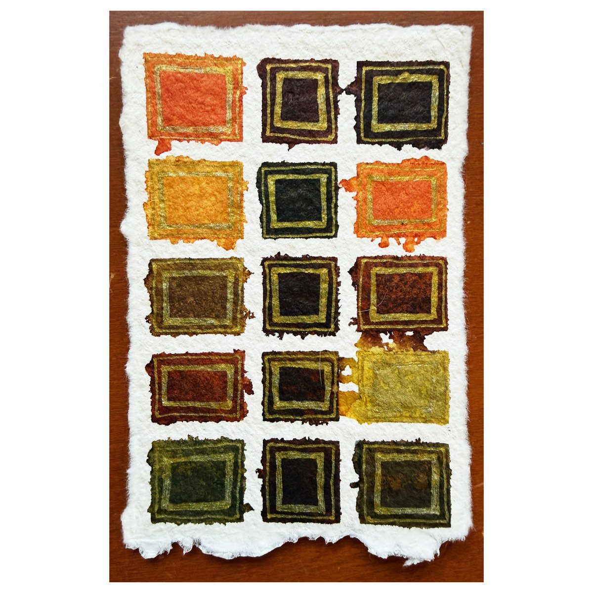 solexposure's tweet photo. A few new square pieces. Each of these are on ultra thick handmade paper. The colors are so vibrant. These are new personal favorites. All available. https://t.co/QgSJw19Ivd