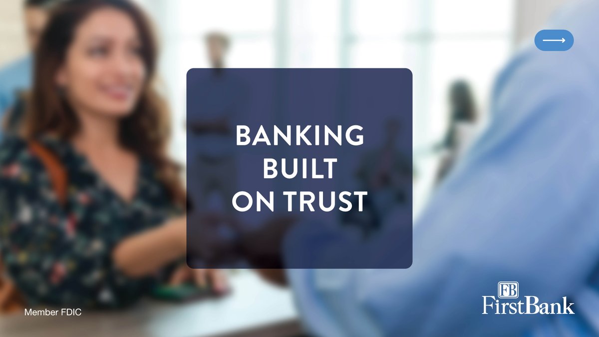 FBFinancialCorp's tweet photo. Bank branches are here to support you. Keeping personal info private and checking in with a team member anytime you need help helps keep visits smooth and stress free.
#FraudAwareness #SafetyFirst https://t.co/OK7Y86Ci1Q