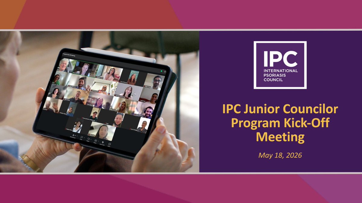 IpcPs's tweet photo. Last week, IPC welcomed the inaugural group of #IPCJrCouncilors — Fellowship Program alumni taking on a more active role in IPC through education, collaboration, and psoriasis-focused initiatives.

Meet the current Jr. Councilors: https://t.co/UkTsSrLh7w https://t.co/6356v1RU4R