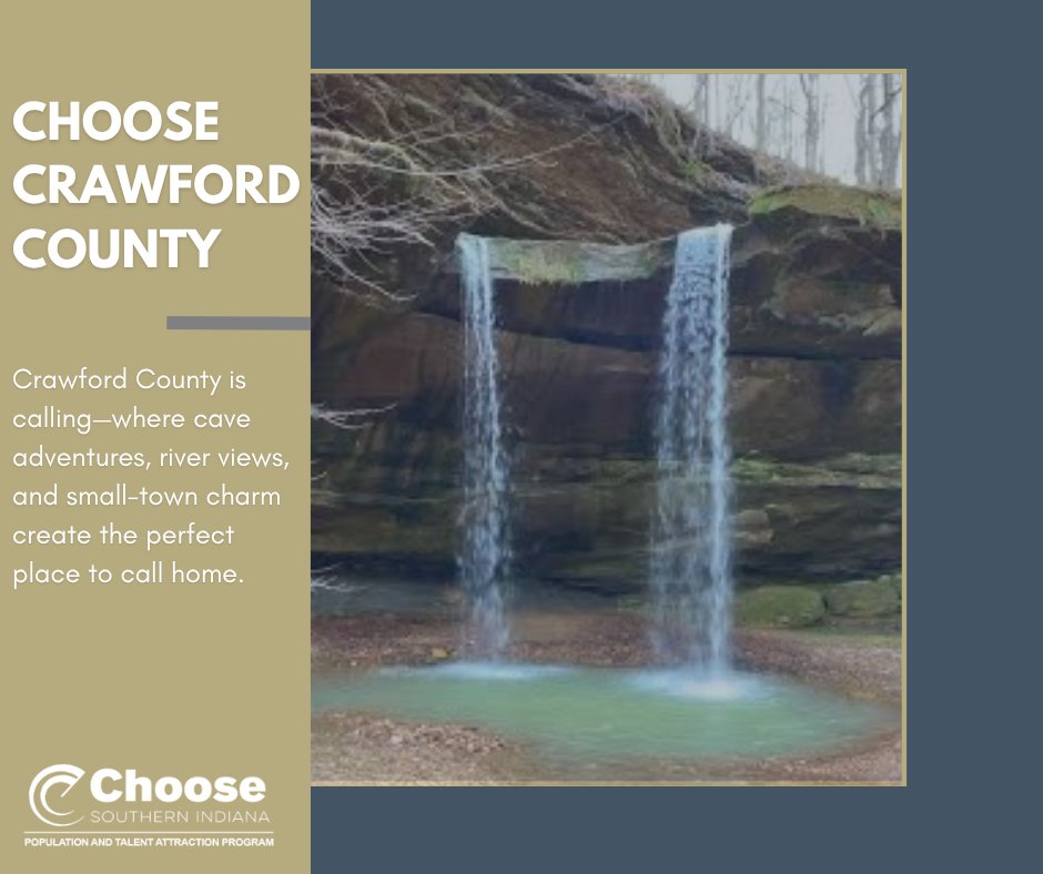 ChooseSoIN's tweet photo. Crawford County offers access to breathtaking natural attractions like Marengo Cave and endless opportunities to explore the outdoors. #ChooseCrawfordIndiana https://t.co/d1ysbtxFK4