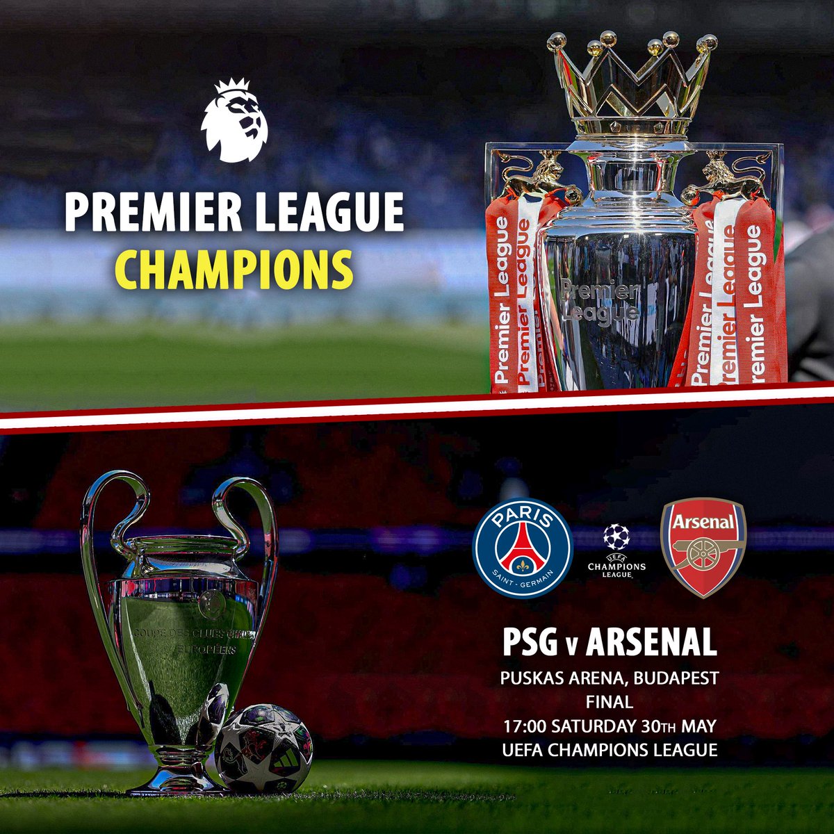 now_arsenaI's tweet photo. Alright, the celebrations are over for now.

It’s time to LOCK THE F**K BACK IN.

One game. One win away from taking this club to a place it’s never been before.

LOCKED IN. 🫡 https://t.co/uf08ZtkDZu
