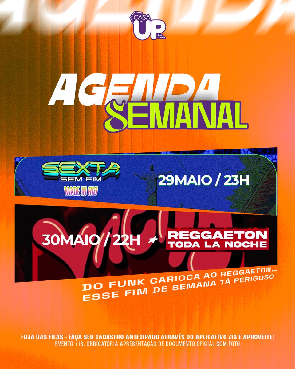 aCasaUP's tweet photo. Tá proibido ficar parado nesse final de semana aqui na Upzinha.

Do funk carioca ao Reggaeton. Não quero ver ninguém paradooooo!! 💚💜 https://t.co/205vvXOhnb
