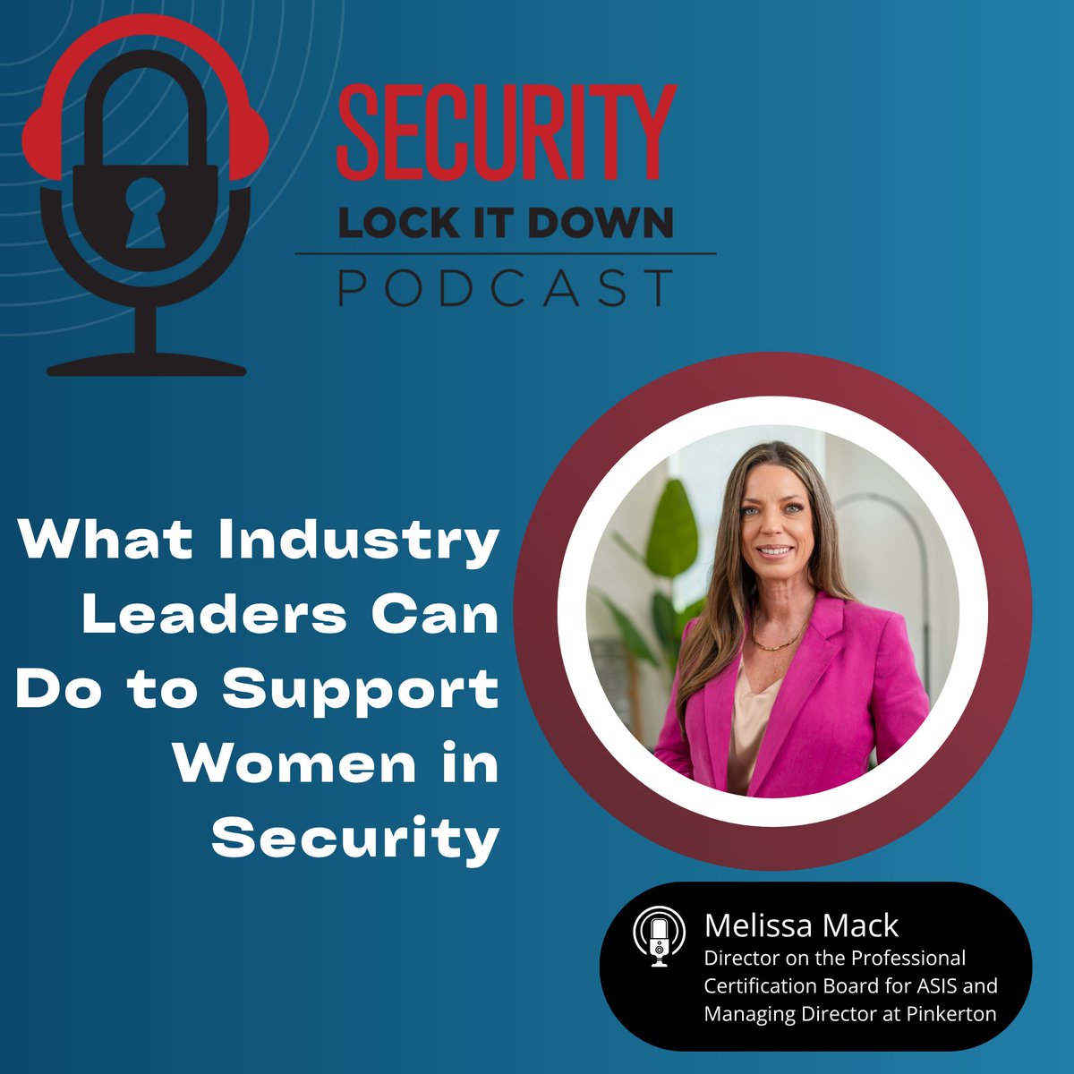 securitymag's tweet photo. 🎙️ In this episode of Lock It Down with Security Magazine, Melissa Mack discusses the state of the security industry for women. Listen here: https://t.co/XEaQOkQa8t

📸 Bio image courtesy of Mack #WomenInSecurity #Security #Podcast https://t.co/xO0lj9qTwQ