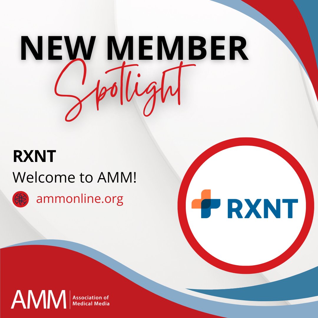 AMMUpdates's tweet photo. We’re excited to welcome @rxnthealth as a new member of AMM!
 
RXNT is a healthcare technology company that empowers medical practices and healthcare organizations to succeed and scale through innovative, data-backed, AI-powered software. 

Welcome to AMM!

#AMM #MedComms https://t.co/so5AnIot2P