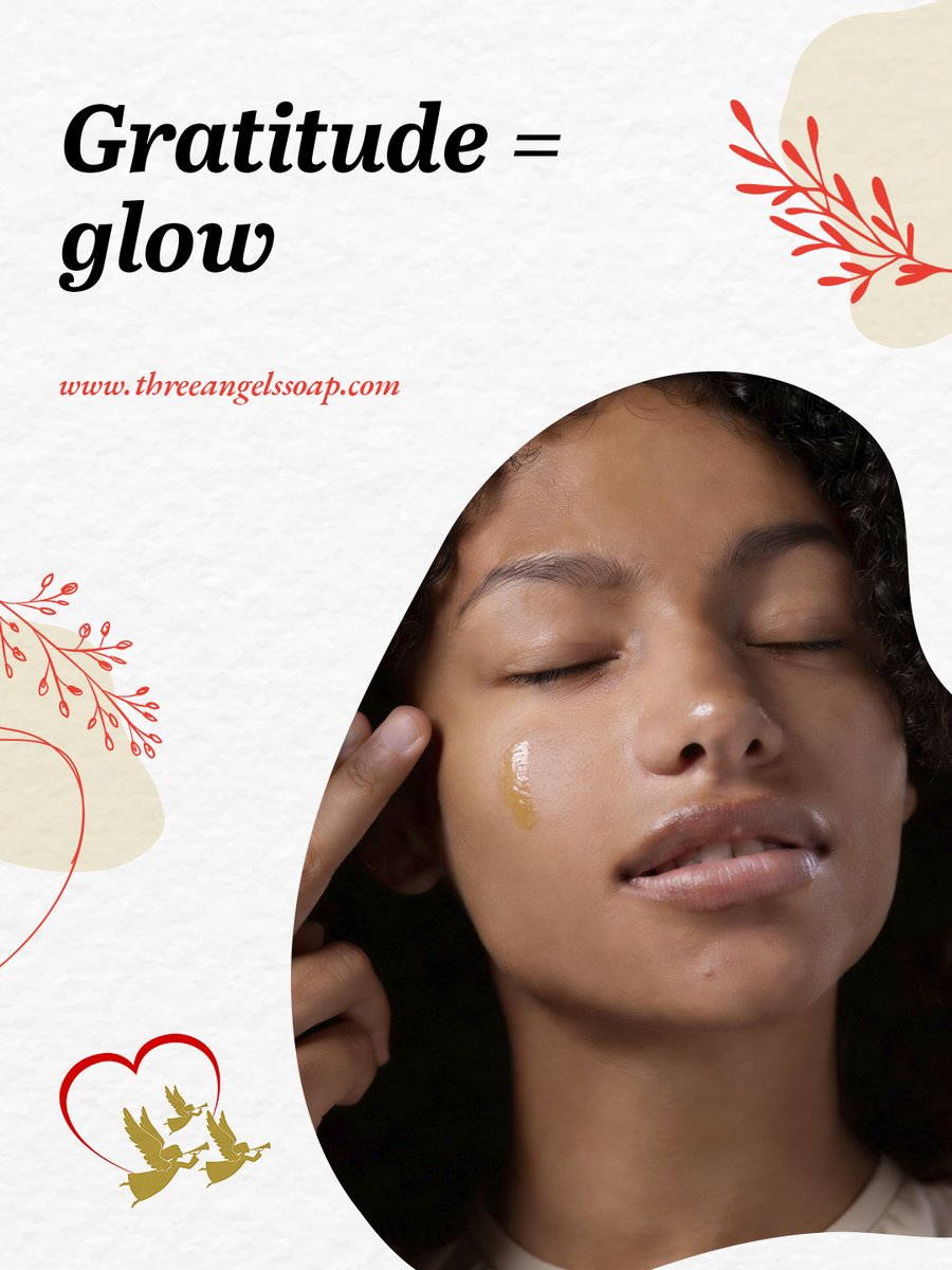 threeangelssoap's tweet photo. Stress can impact your skin, leading to breakouts and irritation. Taking time to reflect on gratitude helps calm your mind and your skin often reflects that peace.

✝️ “Worship the Lord with gladness. Come before him, singing with joy.” – Psalms 100:2 (NLT) https://t.co/wzZiFOhgne