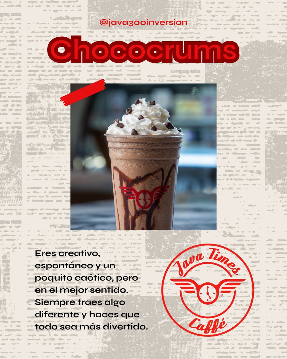 java300invierte's tweet photo. Si fueras una bebida de Java Times Caffé… ¿cuál serías? ☕✨

Cuéntanos en los comentarios cuál eres tú y etiqueta a esa persona que definitivamente sería una de estas bebidas.

#JavaTimesCaffe #QueBebidaSerias #CafeLovers #JavaMood #BebidasJava https://t.co/epg32rbeHq