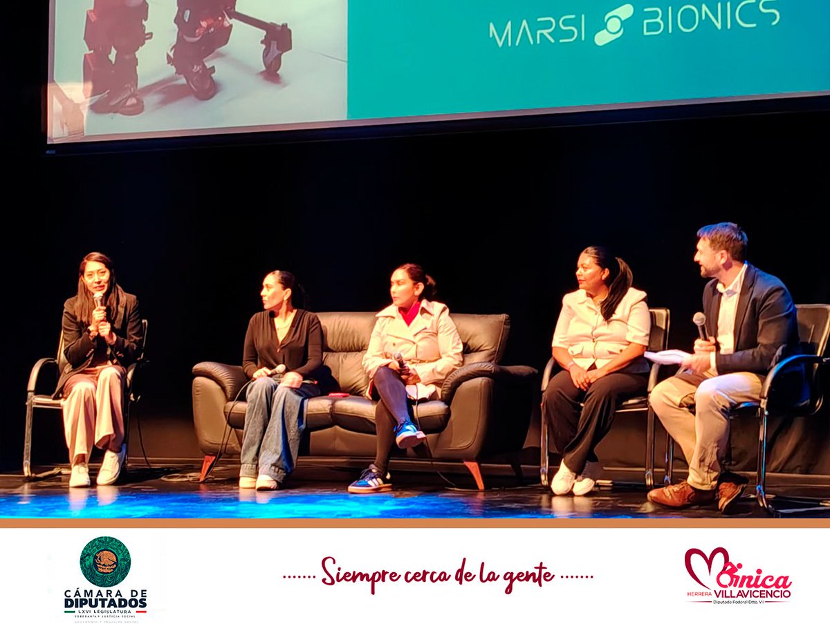 MONICA_HEVILLA's tweet photo. #♿️🇲🇽

Agradezco la invitación de #ElenaGarcía, #CEO de #MarsiBionics @MarsiBionics, a la inauguración de la primera sede fuera de España, donde fue presentado el exoesqueleto #ATLAS2030, una innovadora herramienta orientada a la #neurorehabilitación pediátrica. 🤖✨

Este avance representa una esperanza para niñas y niños con parálisis cerebral, enfermedades neurológicas y patologías neuromusculares, contribuyendo a transformar la vida de las y los pacientes y sus familias. 💜
En este importante encuentro también estuvo presente el embajador de España en México, #JuanDuarte. 🇪🇸🇲🇽
#Tecnología #Salud #Innovación #Neurorehabilitación #ATLAS2030 #MarsiBionics #TransformandoVidas

La inclusión no es concesión, es un derecho. ⭐️

🇲🇽#MónicaHerreraVillavicencio
#DiputadaFederal #DistritoVII #Veracruz
♿️#Secretaria de la #Comisión de #Atención a
#Grupos #Vulnerables en la #CámaraDeDiputados
Representando a las personas con #discapacidad #PcD👩‍🦽♿️
#GP @PartidoMorenaMx
♿️#Líder de @RenacisPcDMx

👉#MiFacebook: https://t.co/m3M1kT0xbi

@DiputadosMorena
@MorenaSenadores
@GobiernoMX / @Claudiashein

@_indiscapacidad

@Mx_Diputados
@senadomexicano
 @CanalCongreso 

@DIF_NMX
 @SSalud_mx
 @mujeresgobmx 

@GobiernoVer / @rocionahle
@DipFedMorenaVer

@A_MontielR
@GabyJimenezMX
@aramirezcuellar
@RicardoMonrealA
@Dolores_PL
@NatyJimenezOax
@LuisaAlcalde
@MarybelVillegas 

#FotoGalería01📸